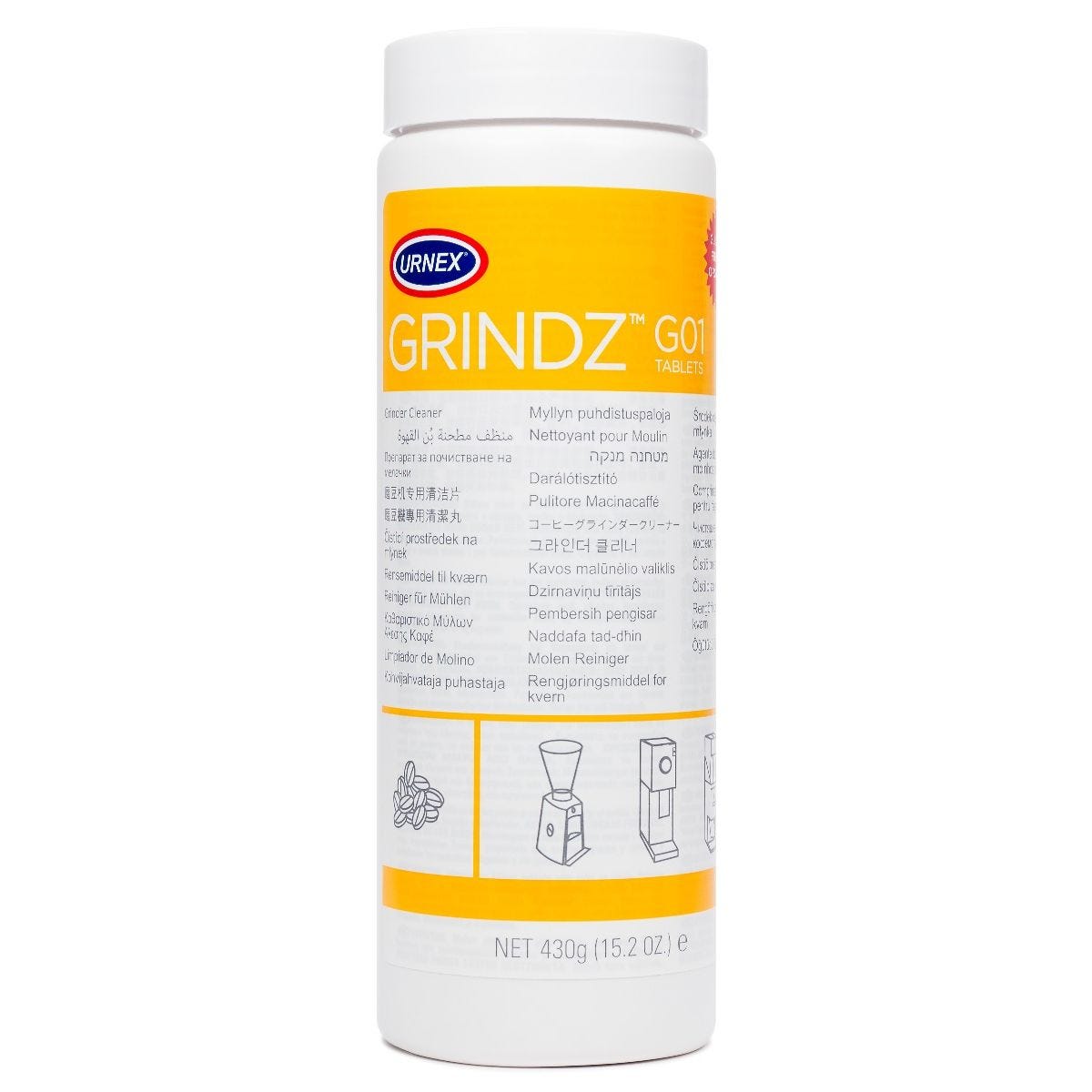 Urnex Coffee Machine Cleaners Grindz [430g]