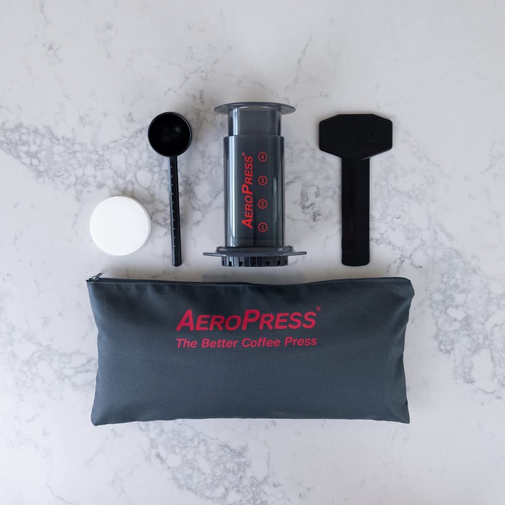 AeroPress Coffee and Espresso Maker with Tote Bag