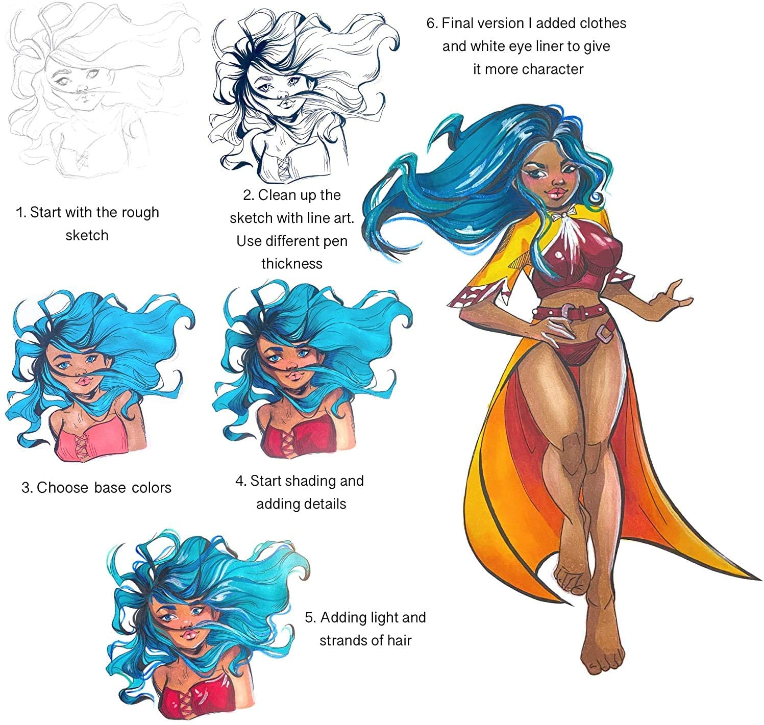 Ohuhu Alcohol Art Markers Dual Tip Pack of [48-320]