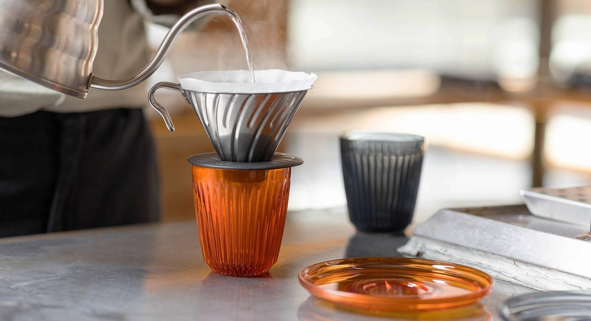 Huskee Renew 6oz Cup & Lid [Amber]