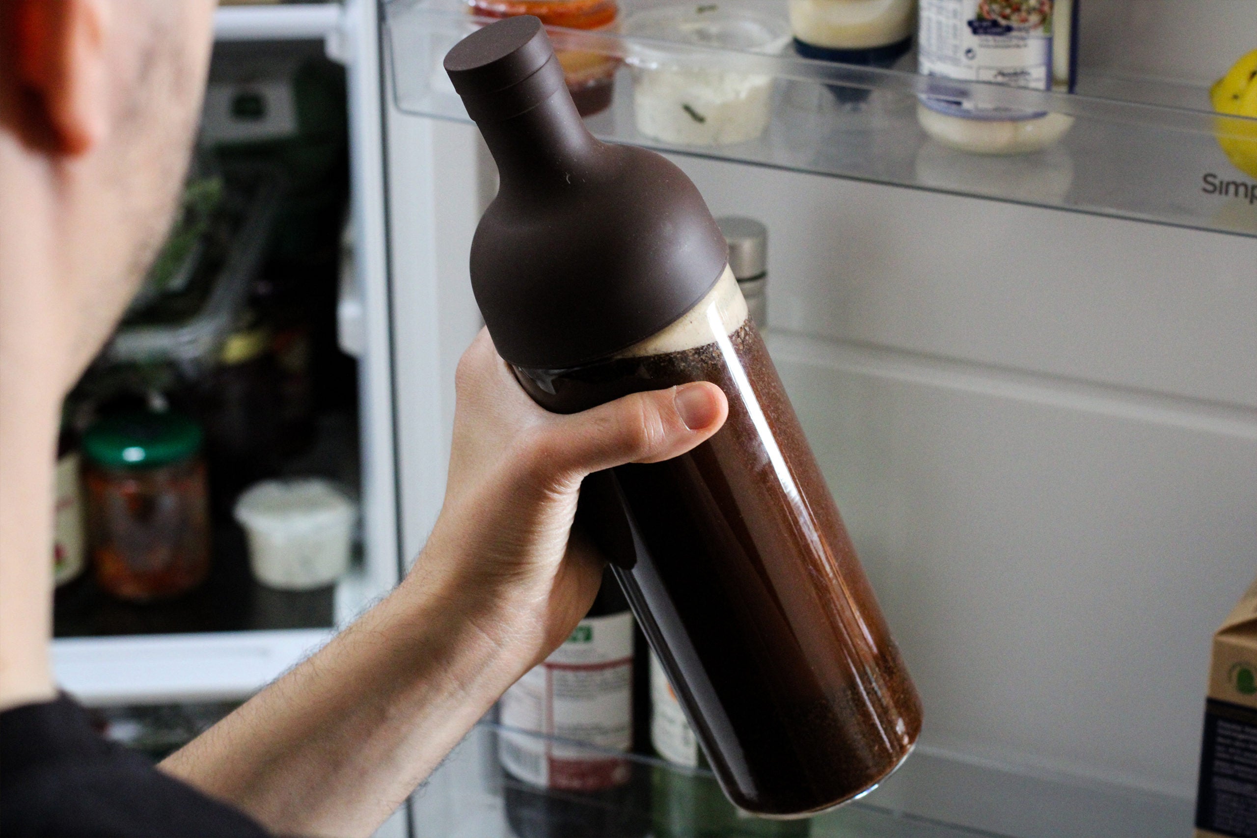 Hario Cold Brew Filter-in Coffee Bottle [Black/Brown/Mocha] 650ml