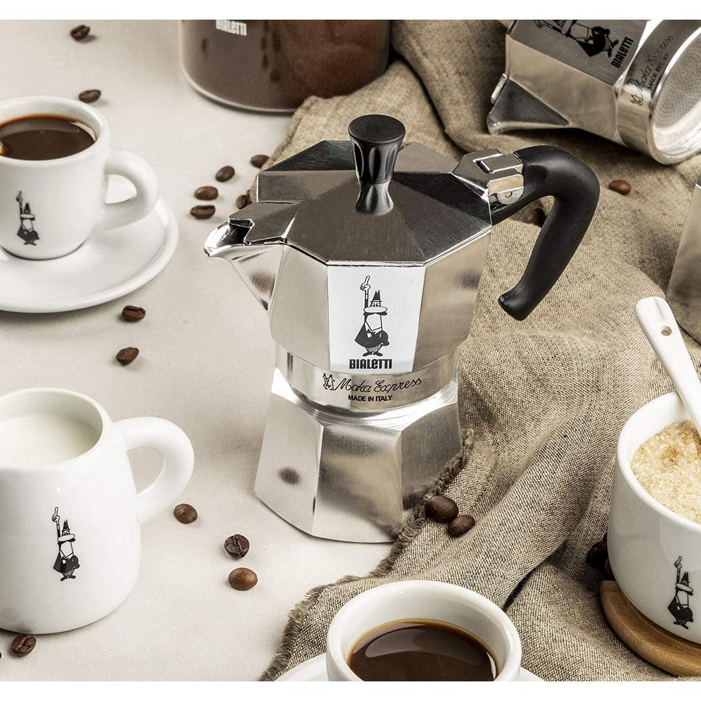 Bialetti Moka Express, Pembuat Kopi 1-12 Cangkir