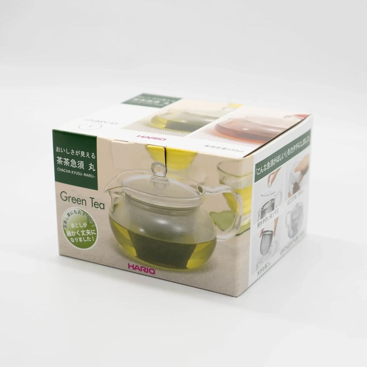 Teko Teh Hario Chacha Kyusu Maru [300-700ml]