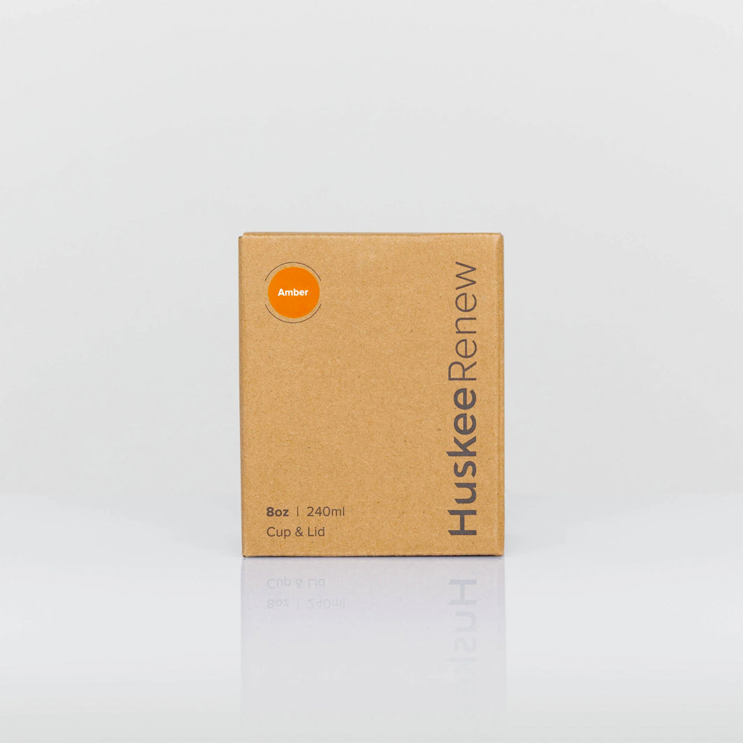 Huskee Renew 8oz Cup & Lid [Amber]