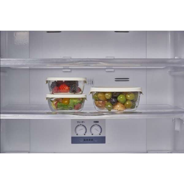 Hario Heat Resistant Glass Storage Container Set of 3 [White]