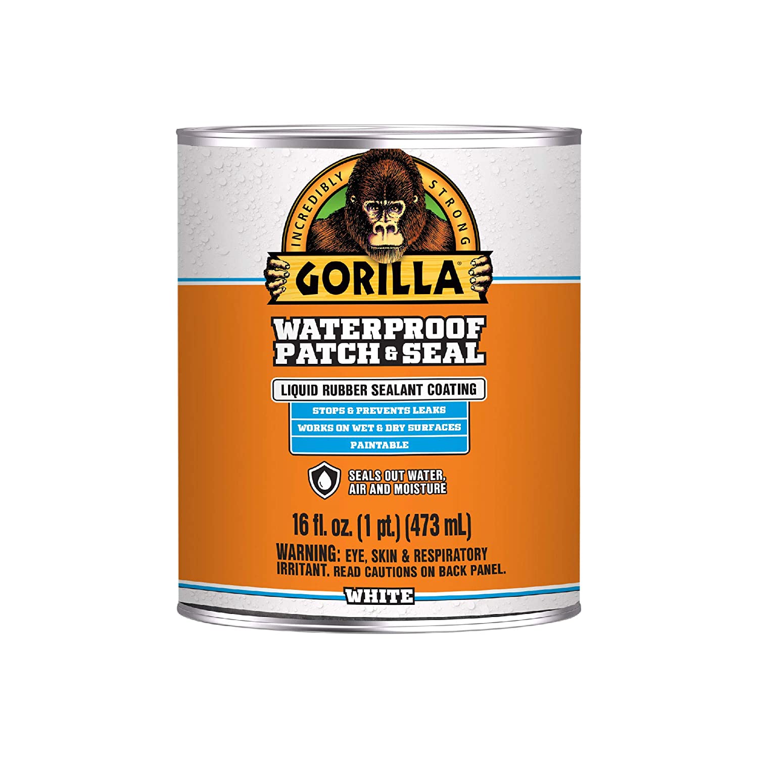 Gorilla Waterproof Patch and Seal Liquid 473/946ml [Clear/Black/White]