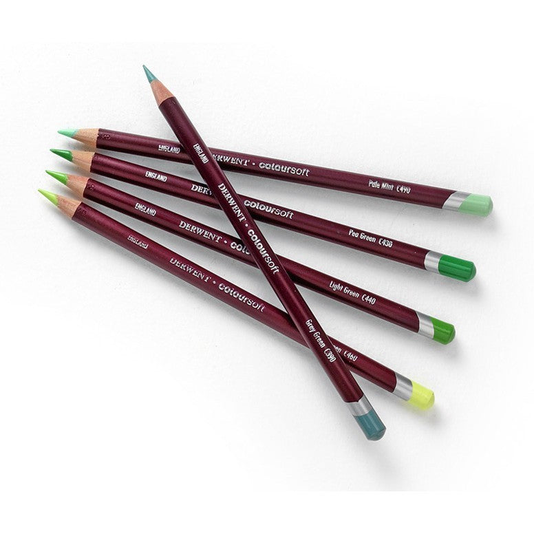 Derwent ColourSoft Colour Pencils for Drawing Art [Metal Tin, 72 Count]