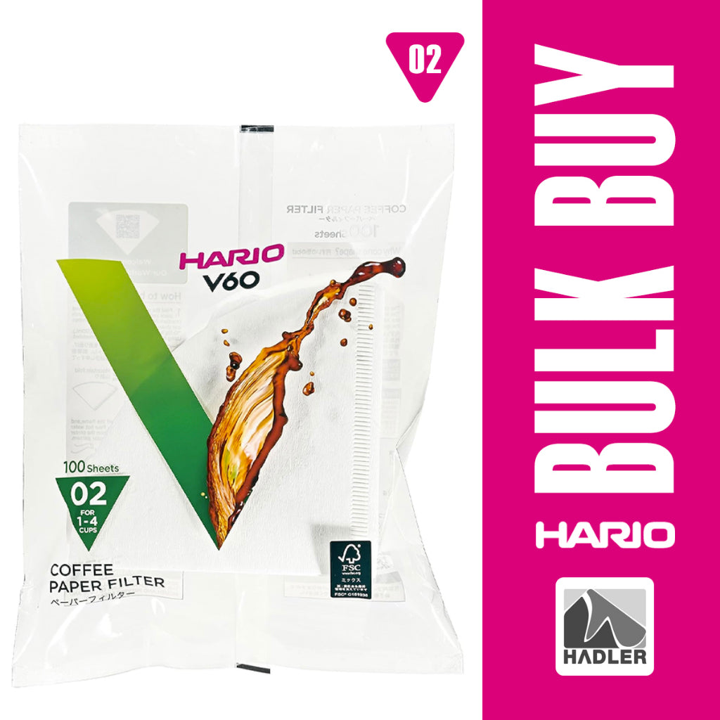 Hario Filter Paper 02 White [10/20/50 Packs]