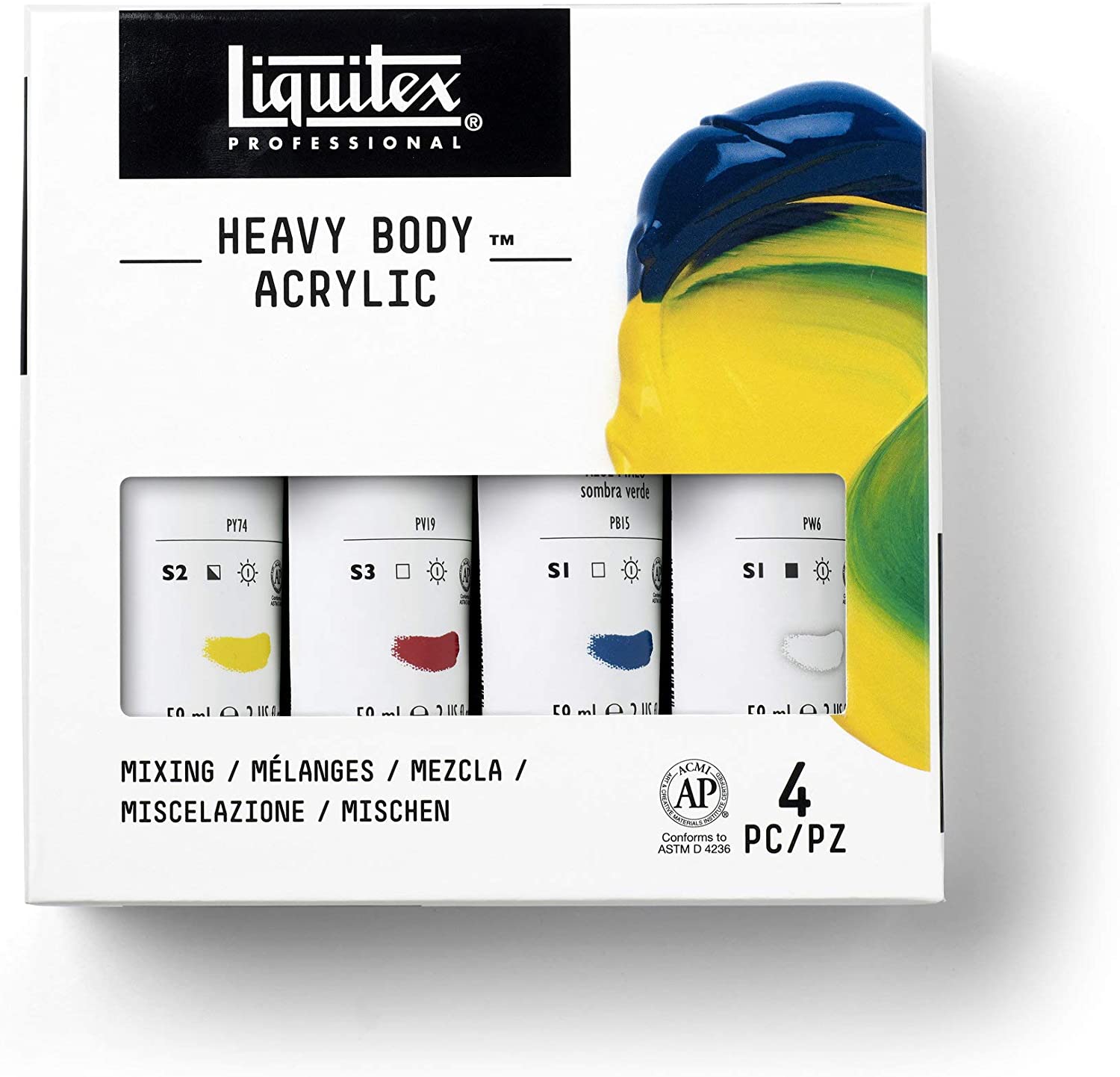 Liquitex Professional 59ml Heavy Body Acrylic Paint [4/6 Set]