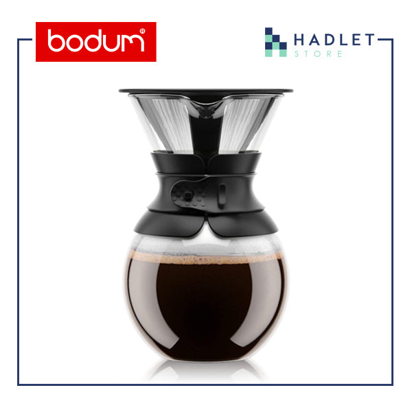 Bodum Pour Over Coffee Maker with Band [Cork/Black]