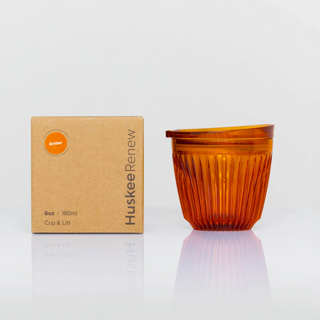 Huskee Renew 6oz Cup & Lid [Amber]