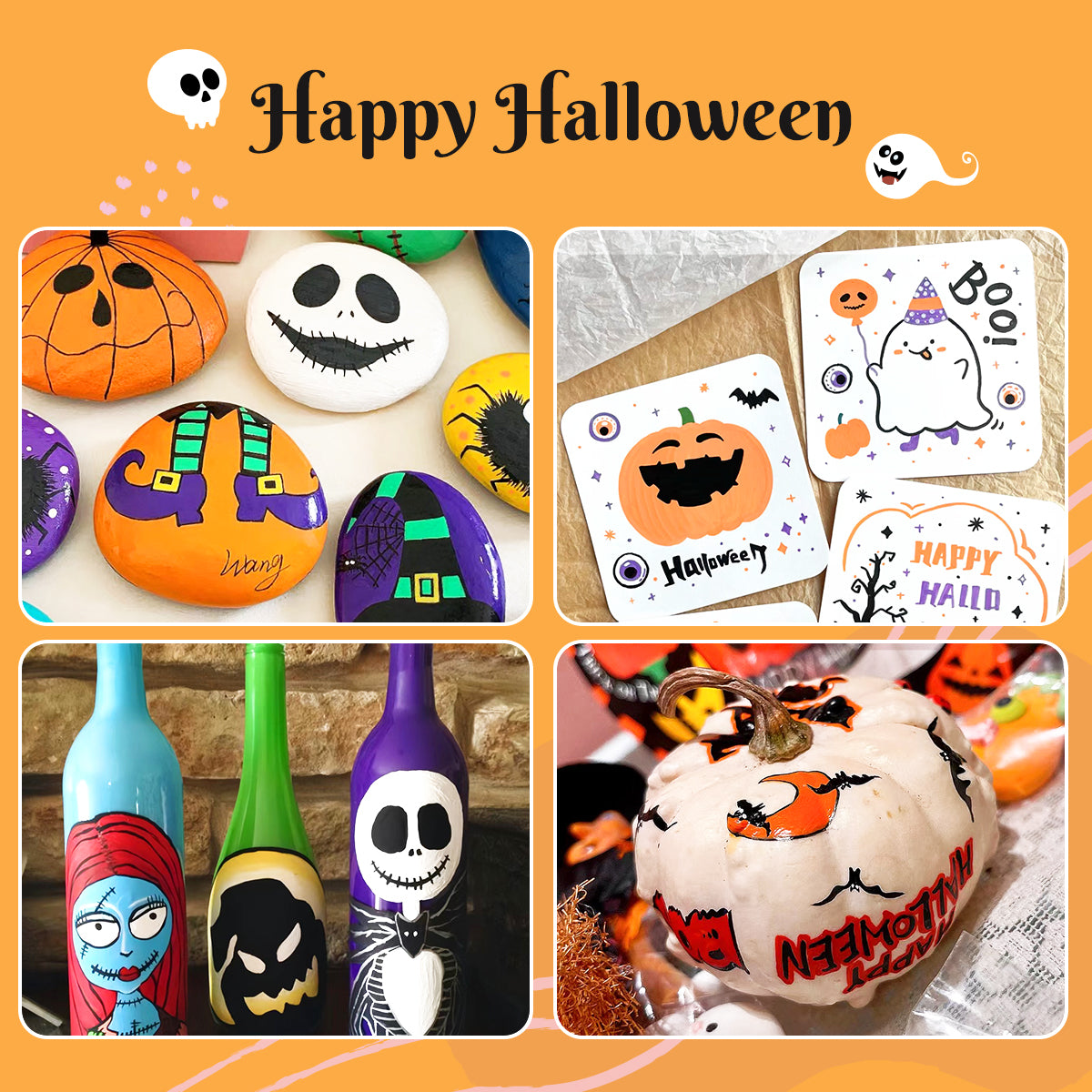 Arrtx 36 Colors Acrylic Brush Paint Pens