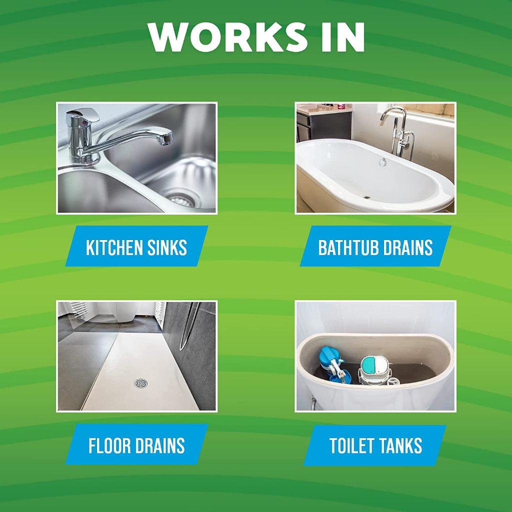 Green Gobbler Bio-Flow Drain Strips [12 Pieces]