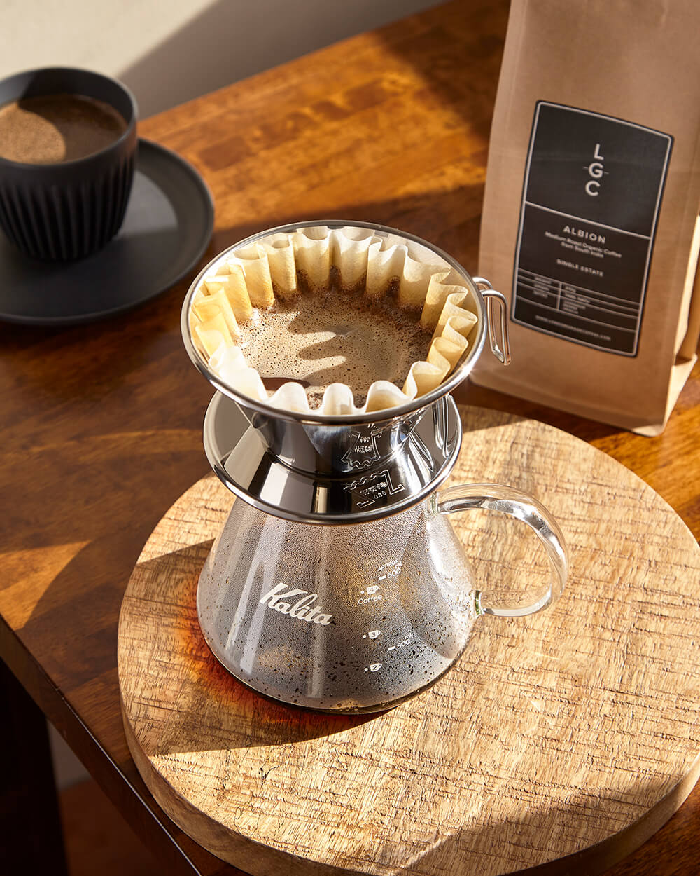 Kalita Wave Paper Filter, White, 100 Pack [Size 155/185]