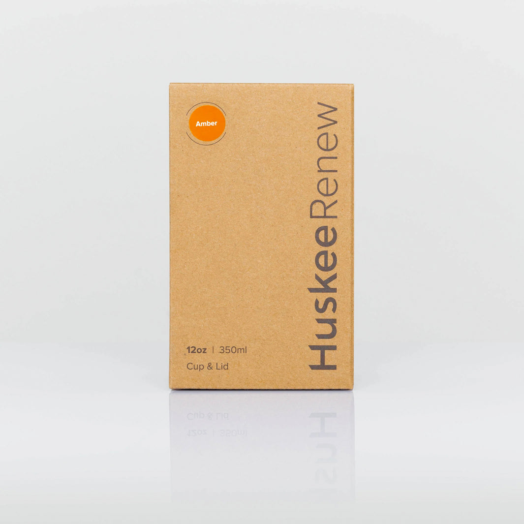 Huskee Renew 12oz Cup & Lid [Amber]