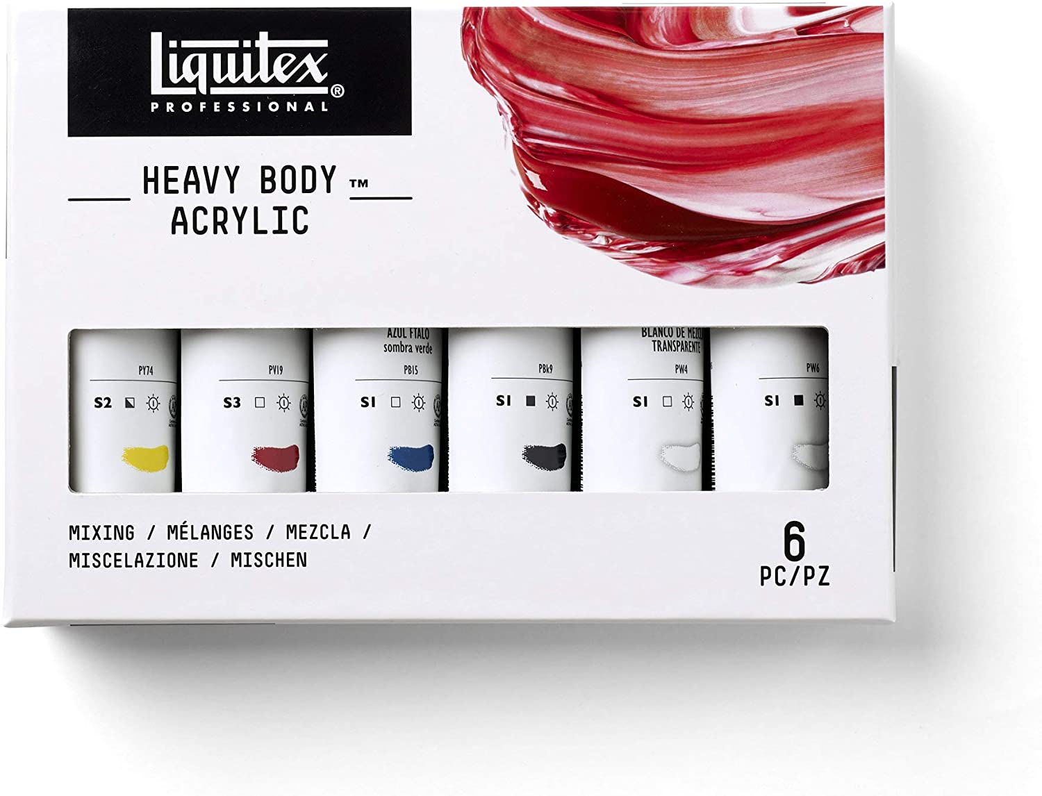 Liquitex Professional 59ml Heavy Body Acrylic Paint [4/6 Set]