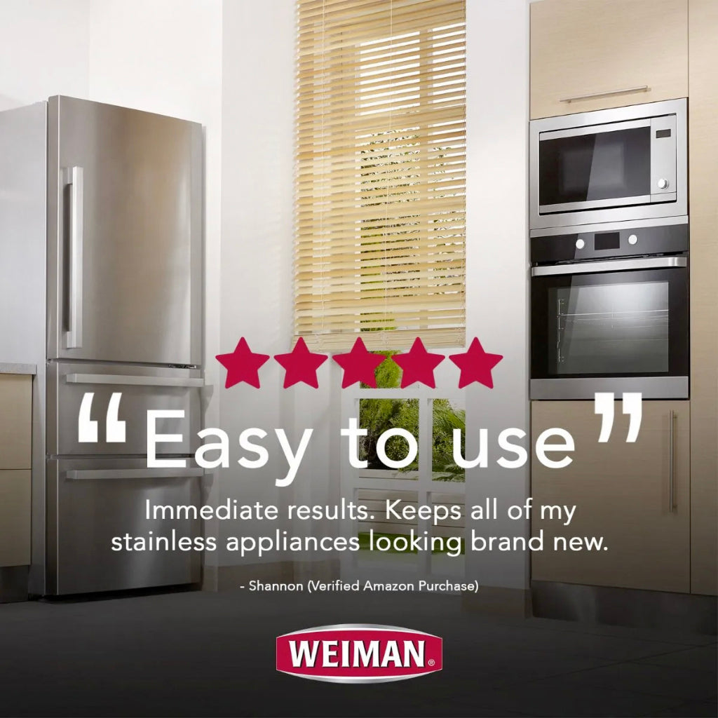 Weiman Aerosol Stainless Steel Cleaner [12 oz]