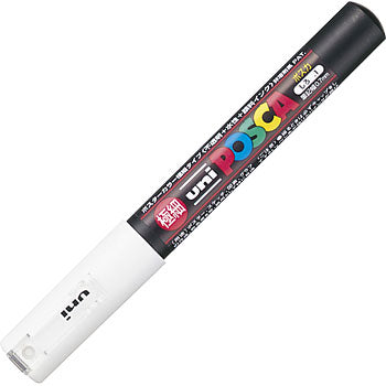 Uni Posca PC1M12C [Extra Fine 0.7mm Bullet Tip]