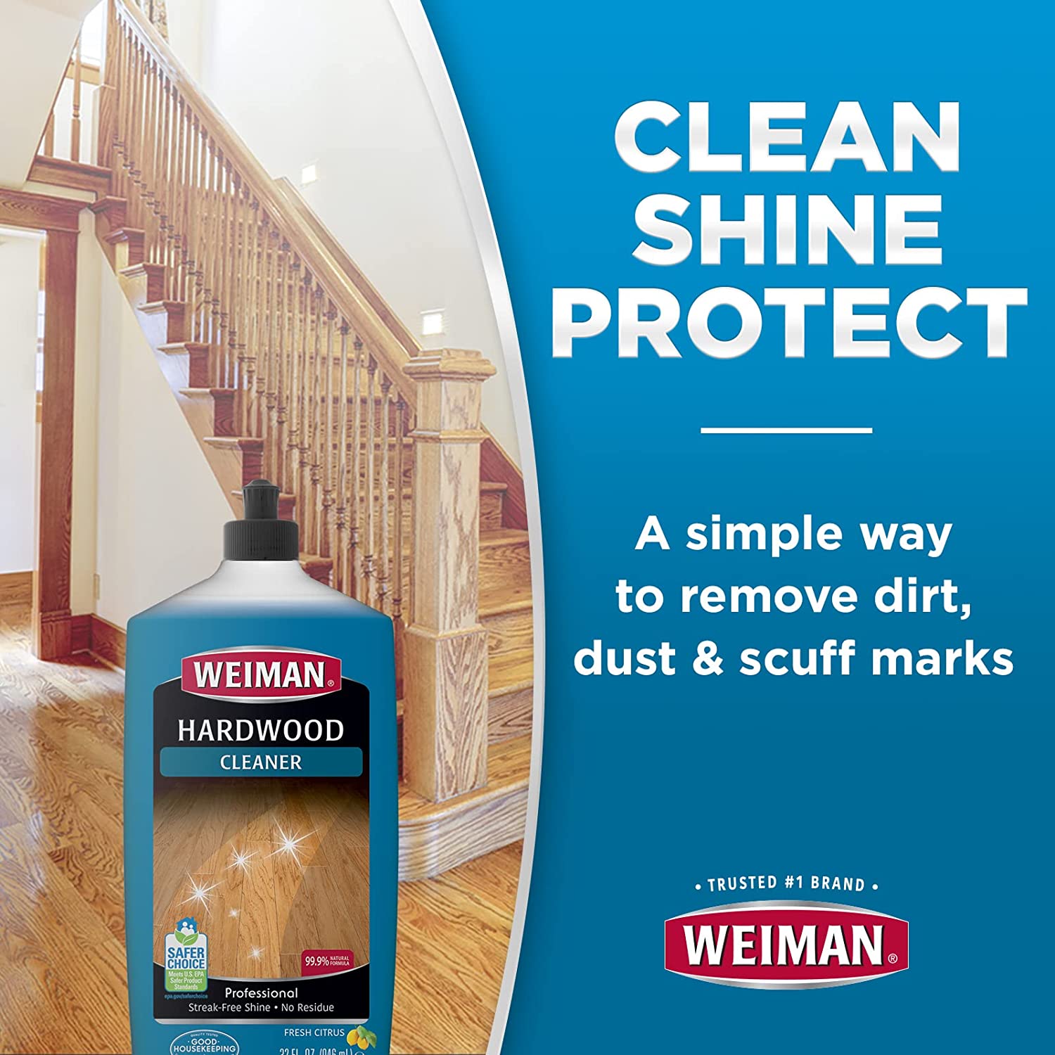 Weiman High Traffic Hardwood Cleaner/Polish & Restorer [946ml]