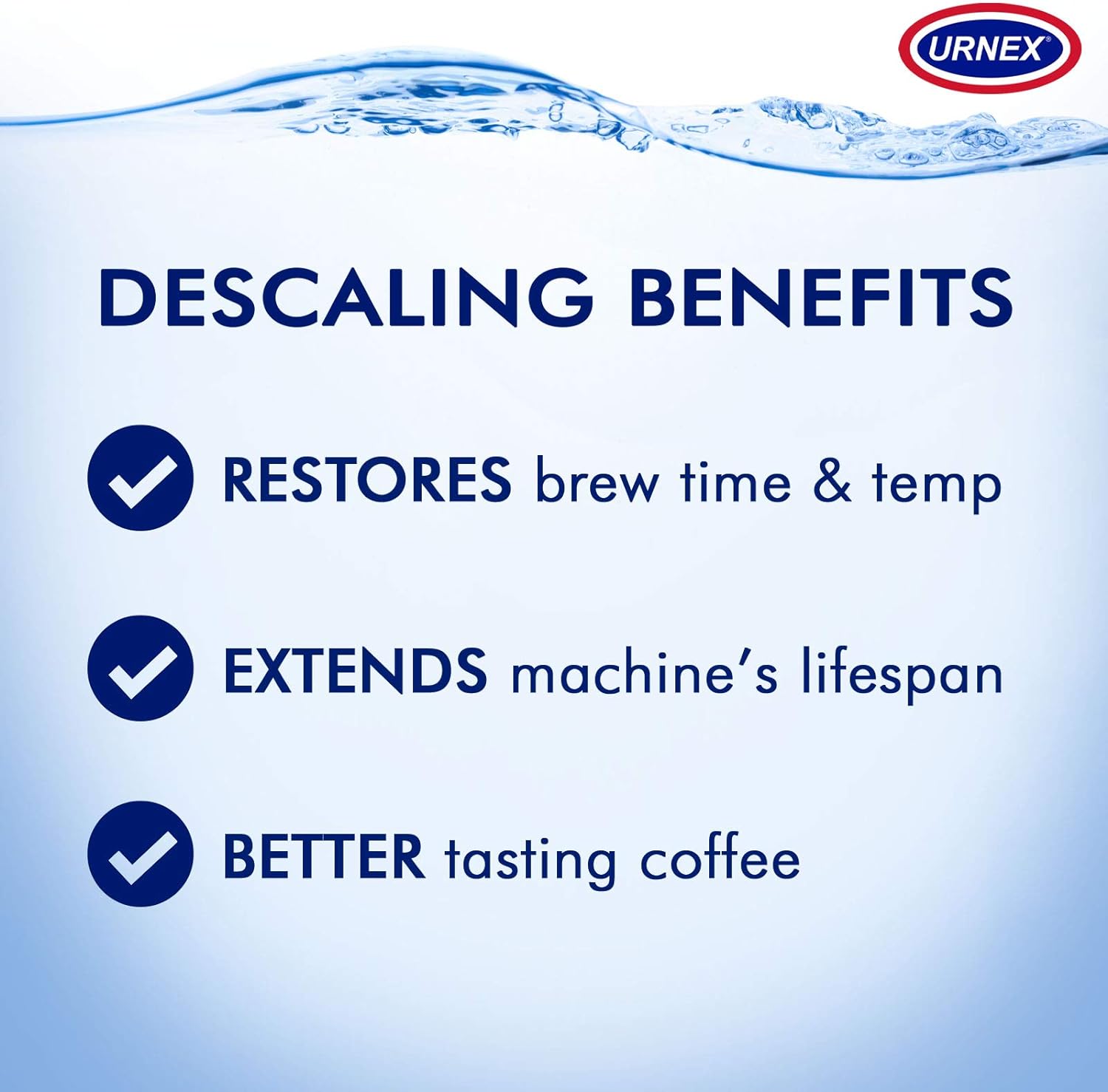 Urnex Dezcal Coffee Machine Descaler [900g]