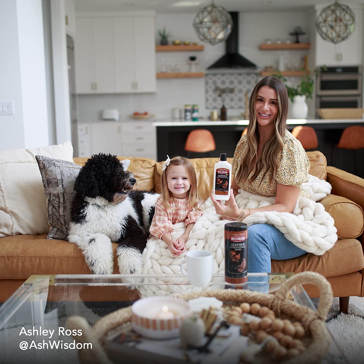 Weiman Leather Wipes, 7 x 8 Inches [Pack of 30]