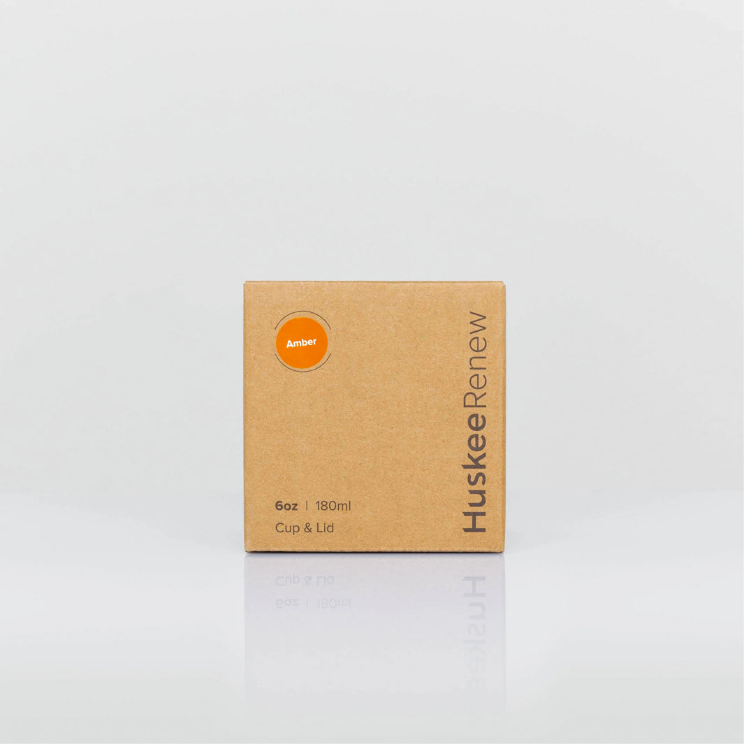 Huskee Renew 6oz Cup & Lid [Amber]