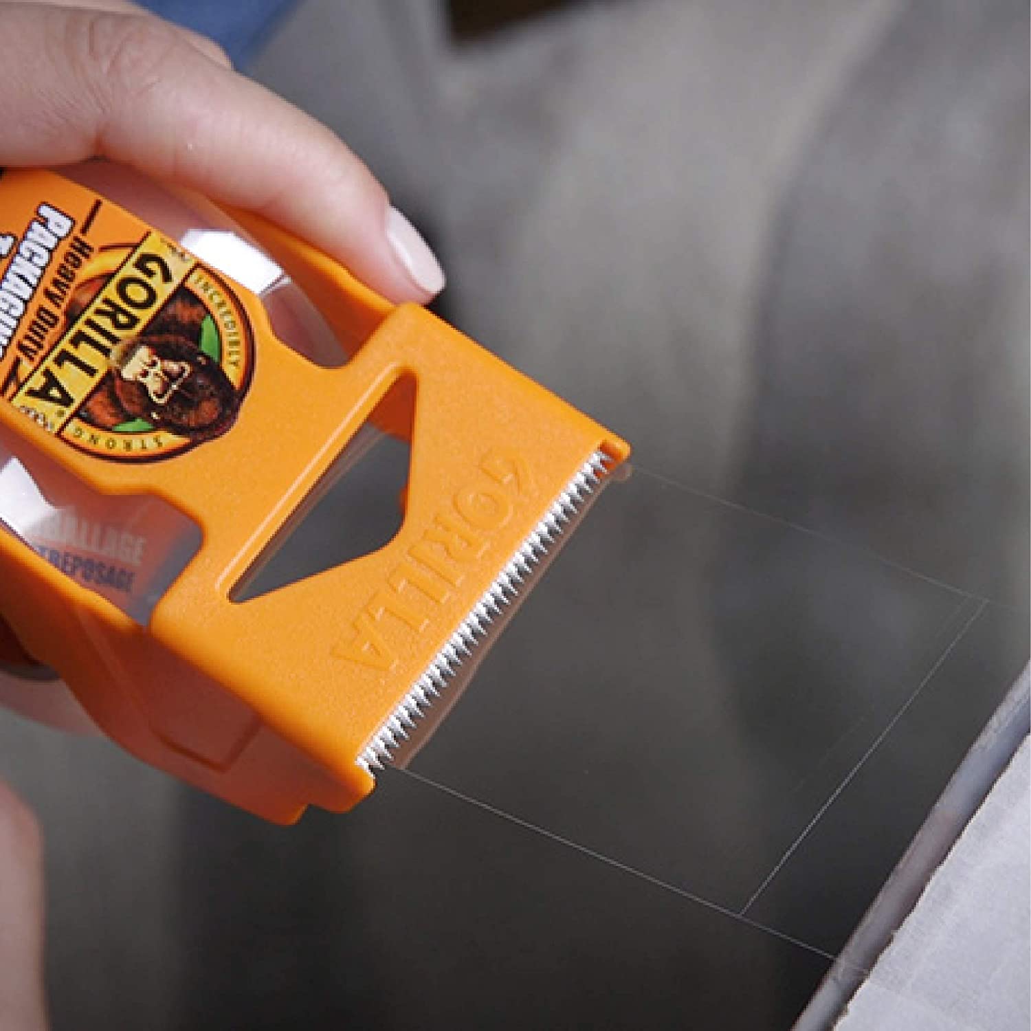 Gorilla Heavy Duty Packaging Tape with Cutter [47mm x 22m]