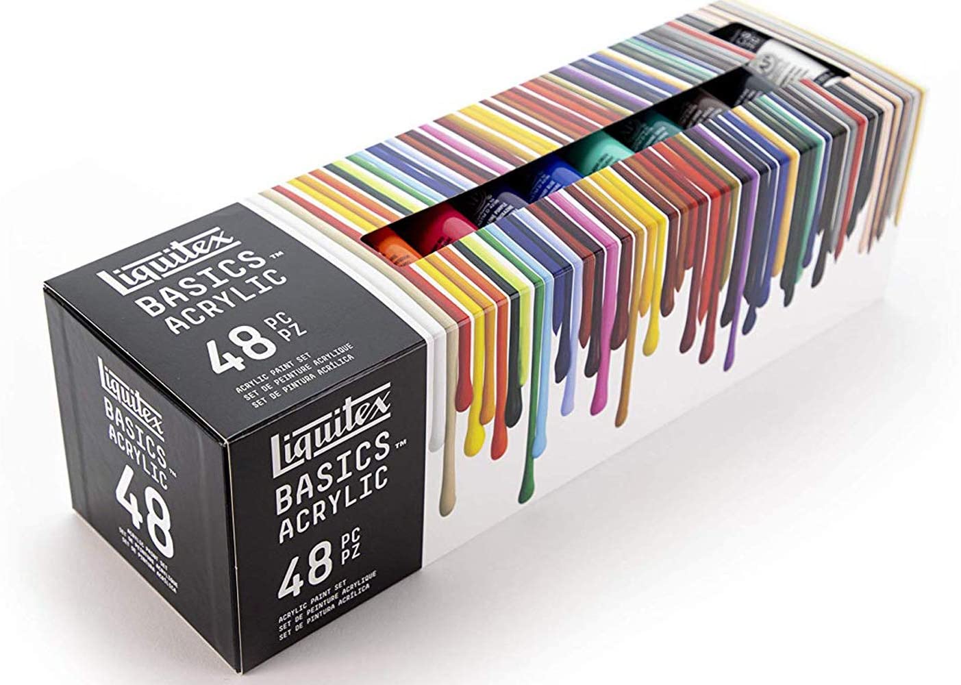Liquitex Acrylic Paint Set BASICS Tube 48-Piece Set