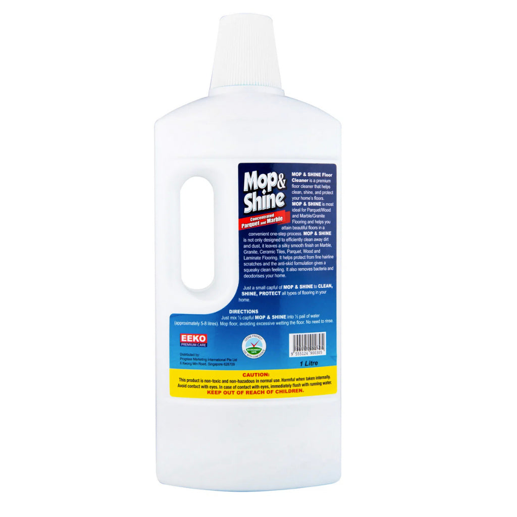 Mop & Shine Parquet and Marble Floor Concentrated Cleaner [1 litre]