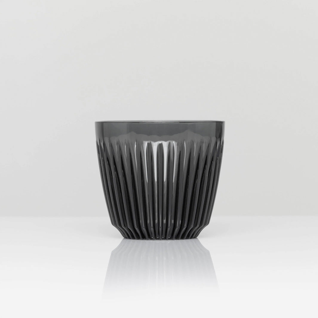 Huskee Renew 6oz Pack of 4 Coffee Cups [Smoke]