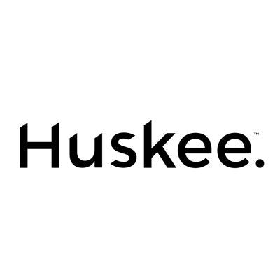 Huskee Coffee Cups Pack of 4 [12oz/360ml] (Charcoal/Natural)
