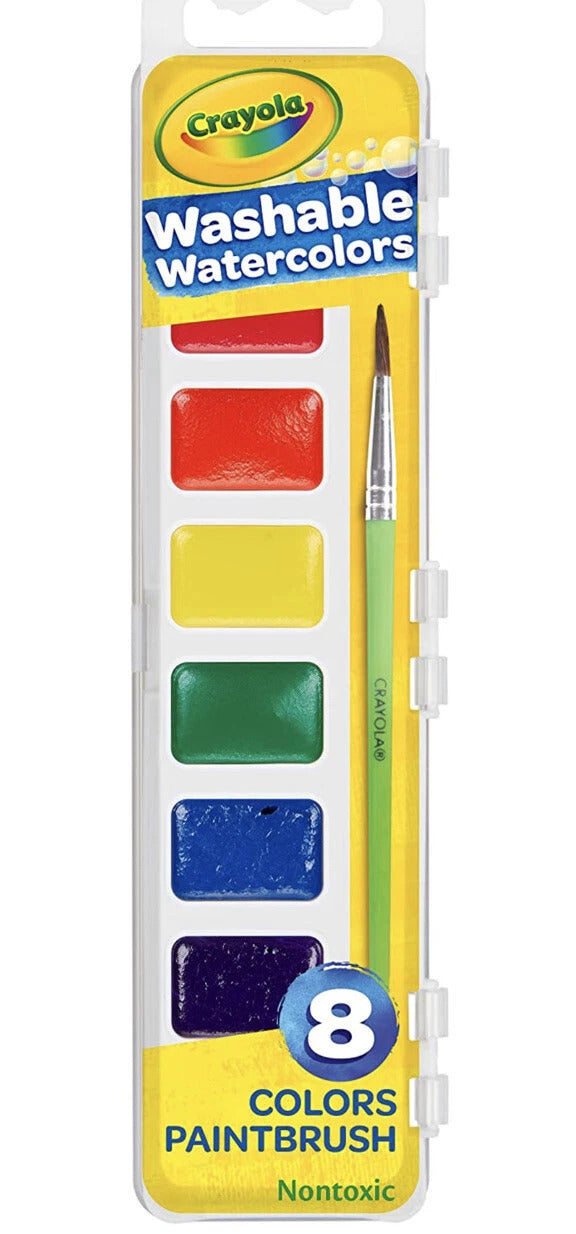 Crayola Washable Watercolor Set [8/16]