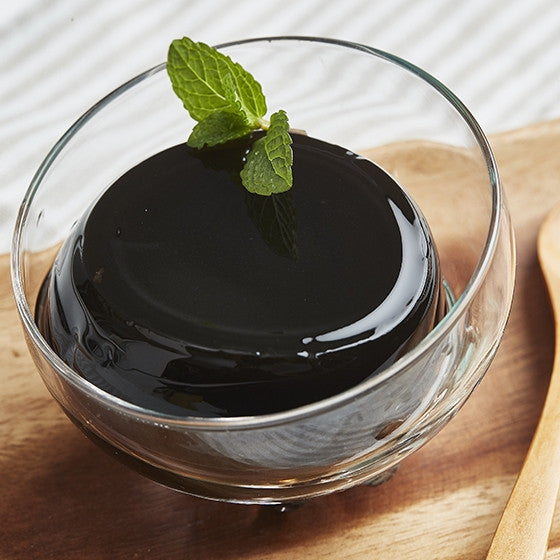 Ready-to-Serve Grass Jelly [340 ml] Low-Calorie, Antioxidant Dessert & Milk-Tea Topper