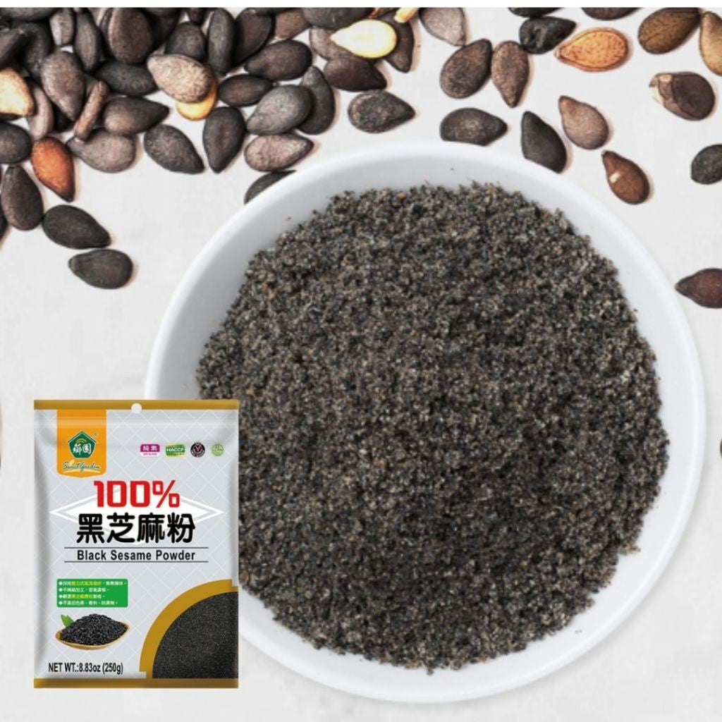 Sweet Garden 100% Black Sesame Powder Sugar Free No Added Preservatives [250g]