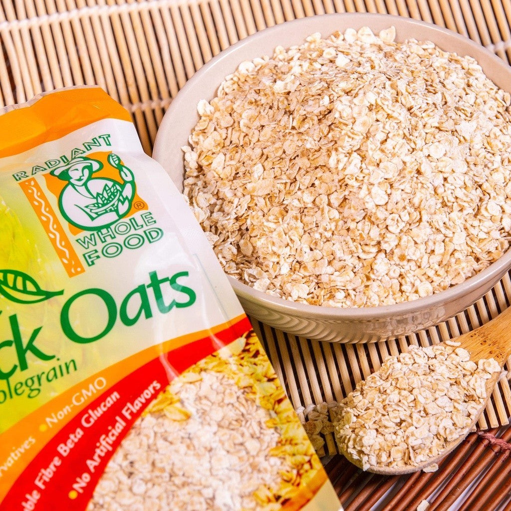 100% Organic Australian Quick Oats by Radiant Whole Food [500g]