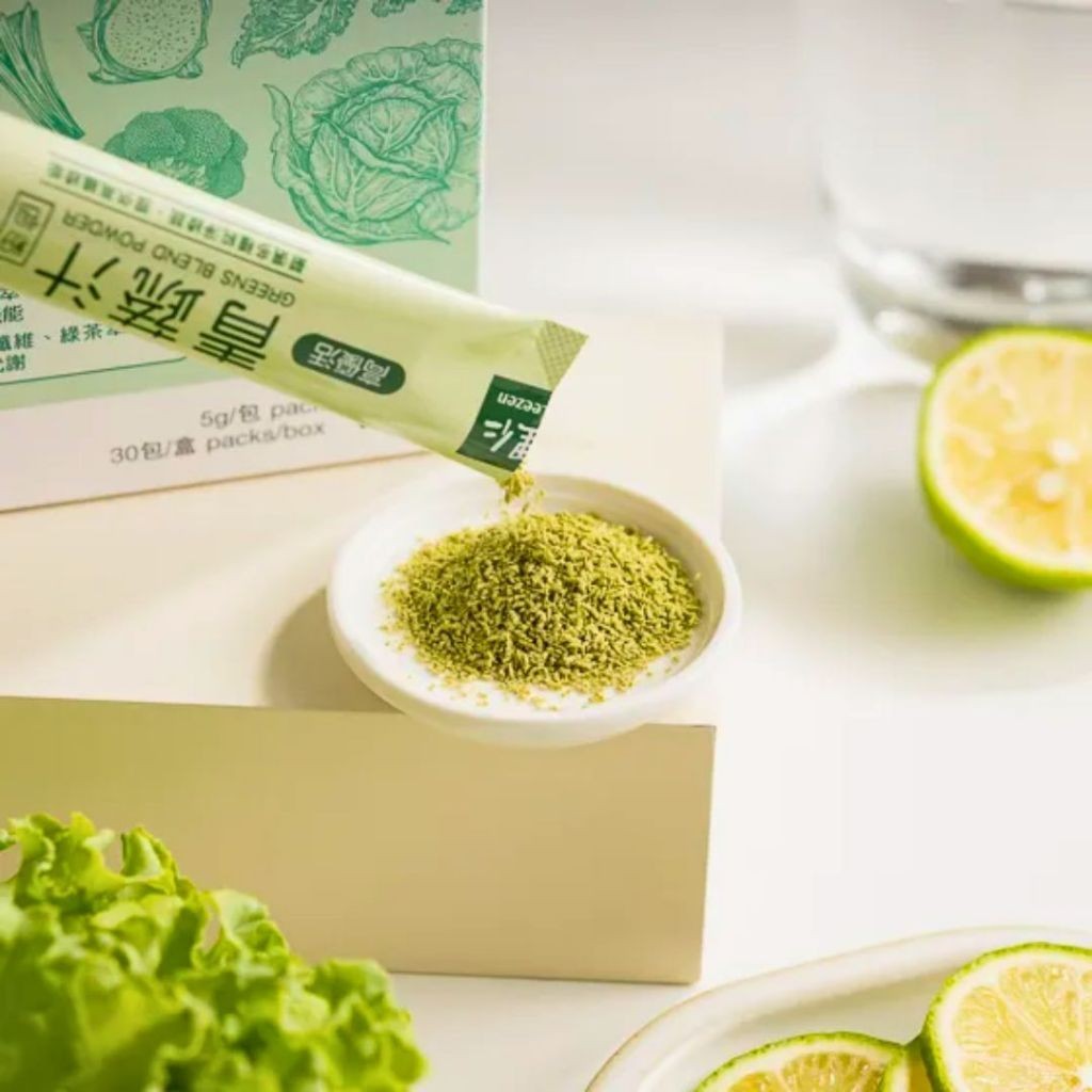 Leezen 5 Super Greens Blend Powder [5g x 30 sachets]