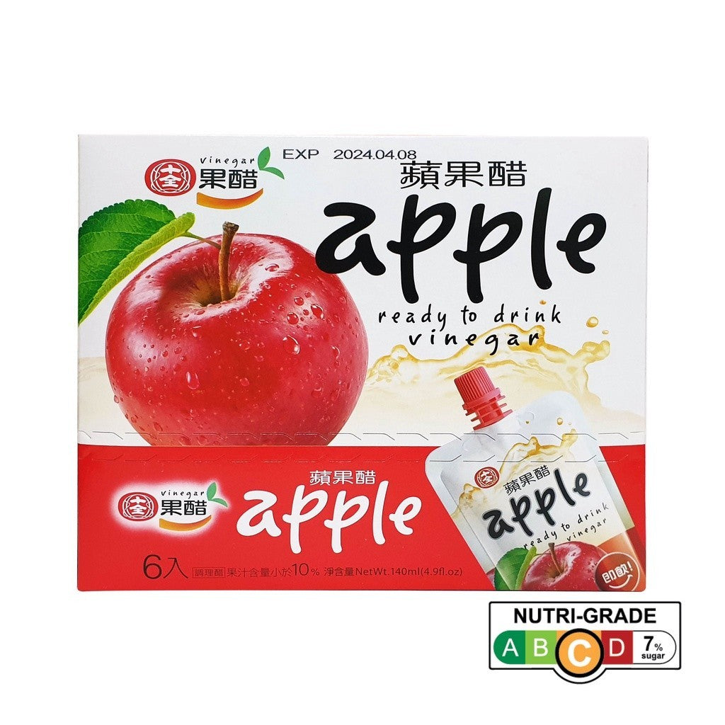Ready-To-Drink Fruit Vinegar Drink by Shih Chuan 140ml (6pcs/Box)