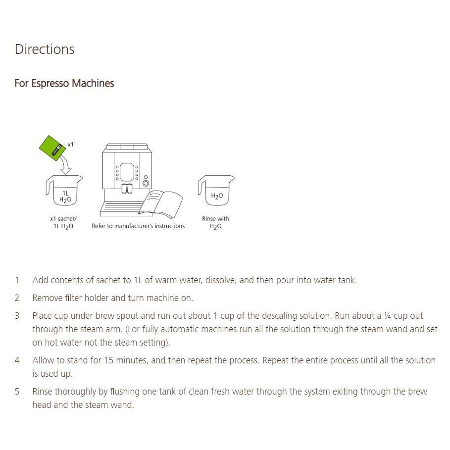 Cafetto Renew Organic Descaling Powder [2 kg]