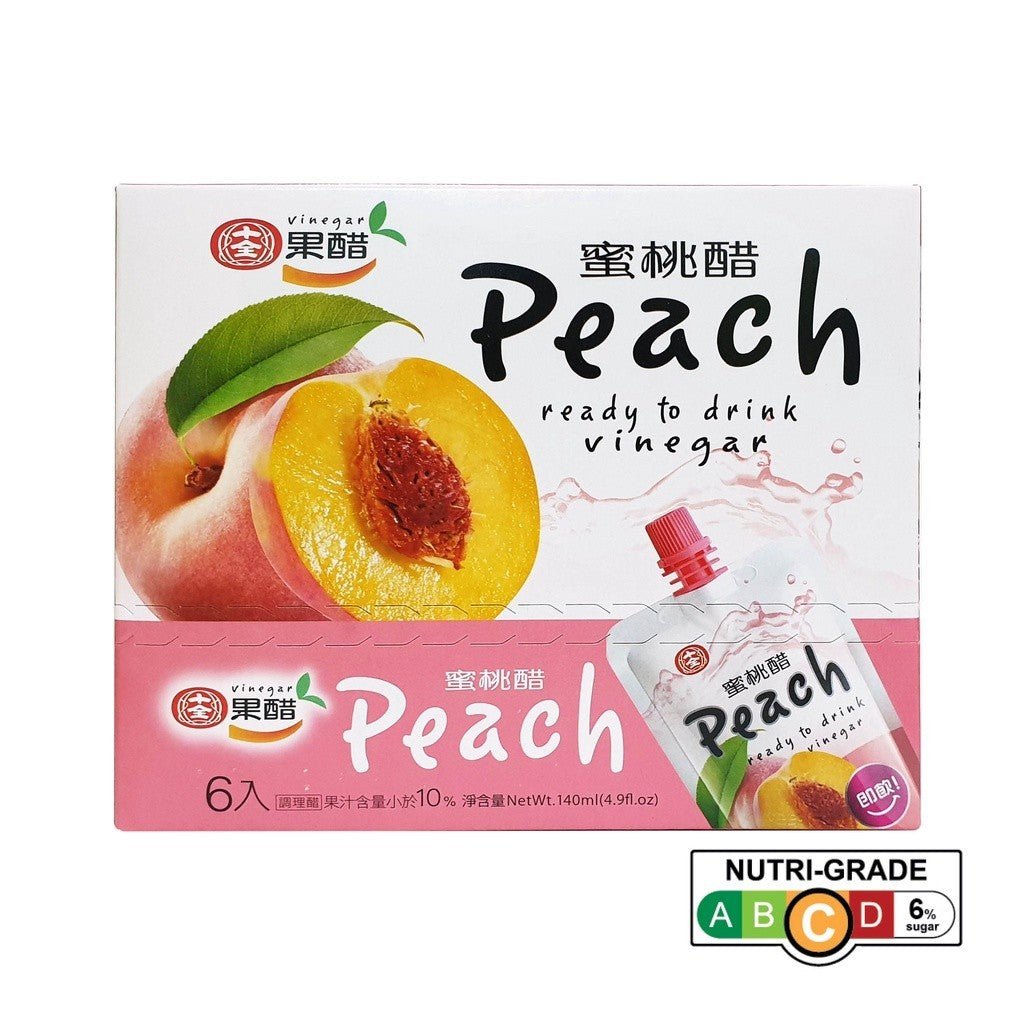 Ready-To-Drink Fruit Vinegar Drink by Shih Chuan 140ml (6pcs/Box)