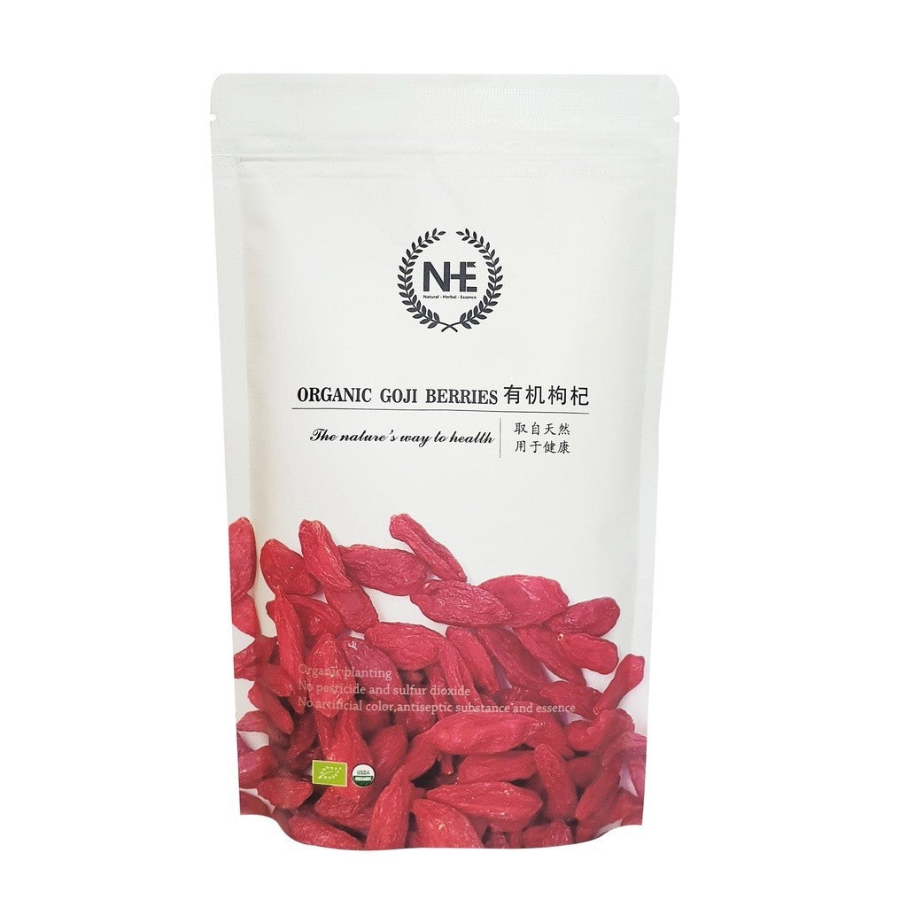 100% Organic Premium Goji Berries/Wolfberries by NHE [200g]