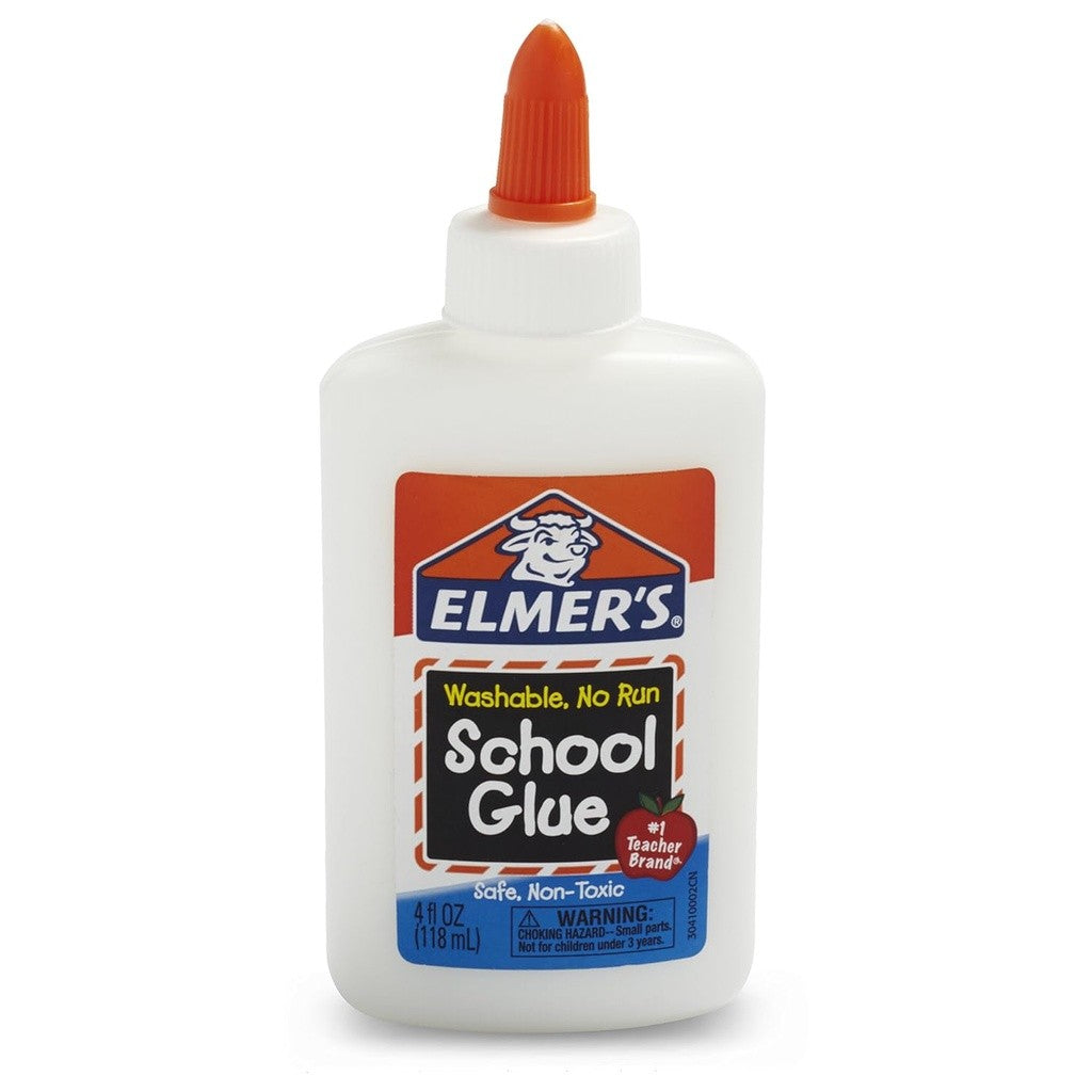 Elmer's School Glue, Washable [4oz/118ml] (Pack of 3)