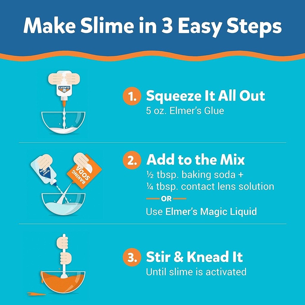 Elmer's School Glue, Washable [4oz/118ml] (Pack of 3)