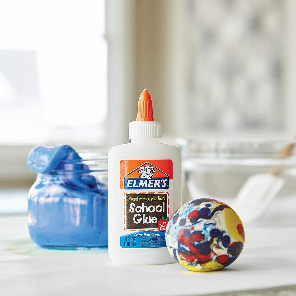 Elmer's School Glue, Washable [4oz/118ml] (Pack of 3)