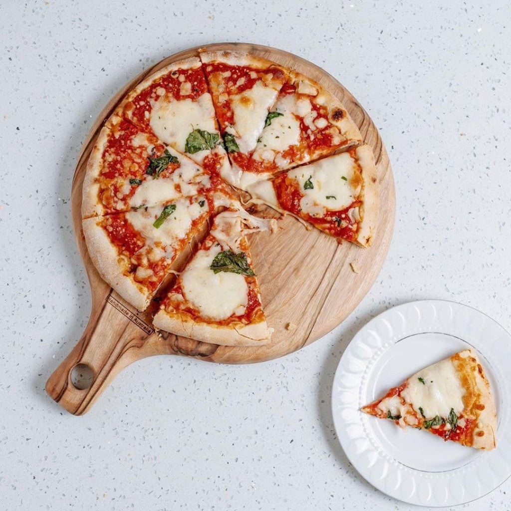 Camphor Laurel Pizza Board by Fab Slabs