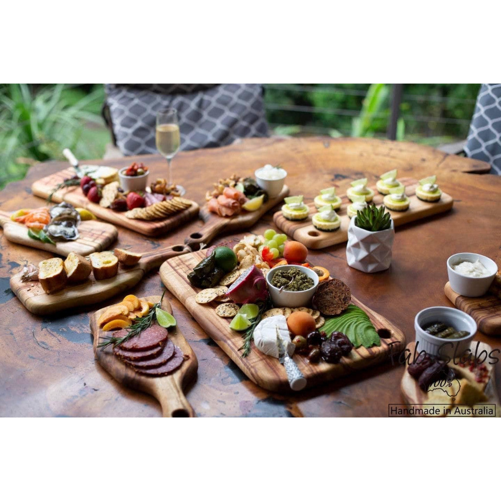 Camphor Laurel Rectangle Chopping Board [Small] by Fab Slabs