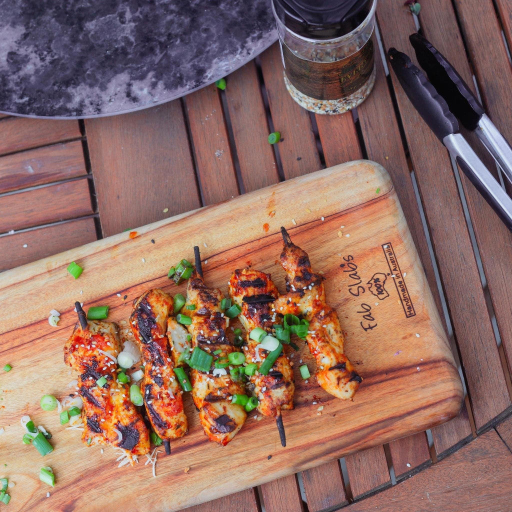 Camphor Laurel Rectangle Chopping Board [Small] by Fab Slabs