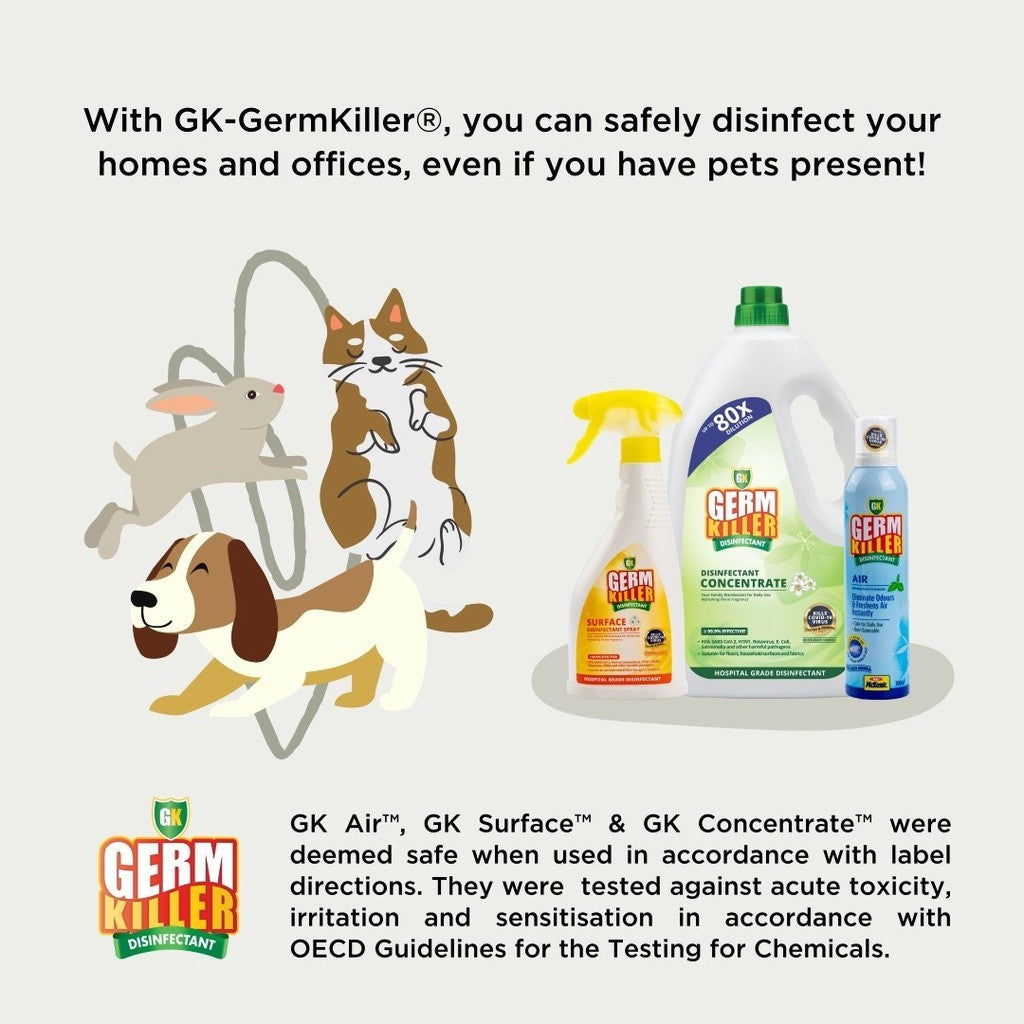 GermKiller Concentrate Disinfectant 500ml [Floral]