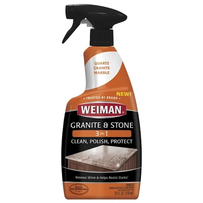 Weiman Granite & Stone 3-in-1 Spray – Clean • Polish • Protect [710ml]