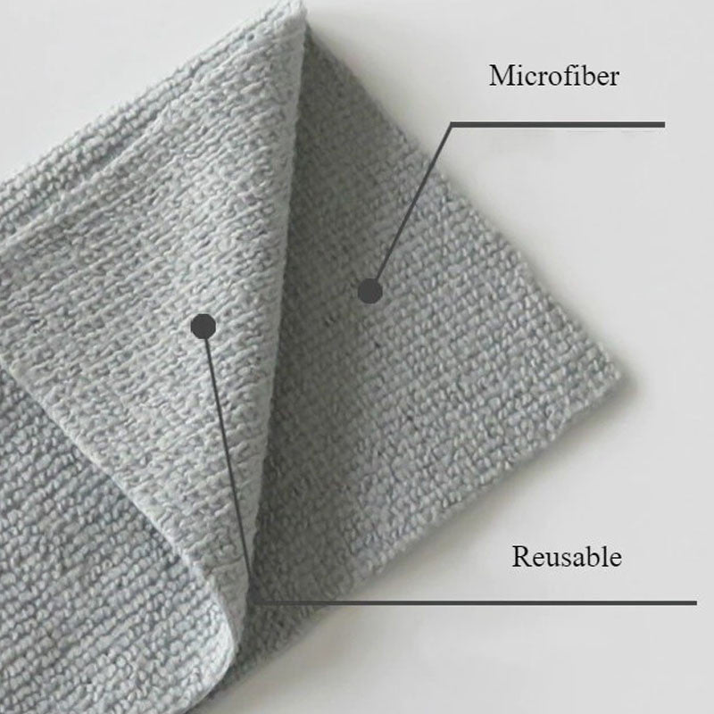 Premium 20 Pcs 200gsm Signature Microfiber Cleaning Cloths Absorbent Lint‑Free Reusable [20 × 20 cm]