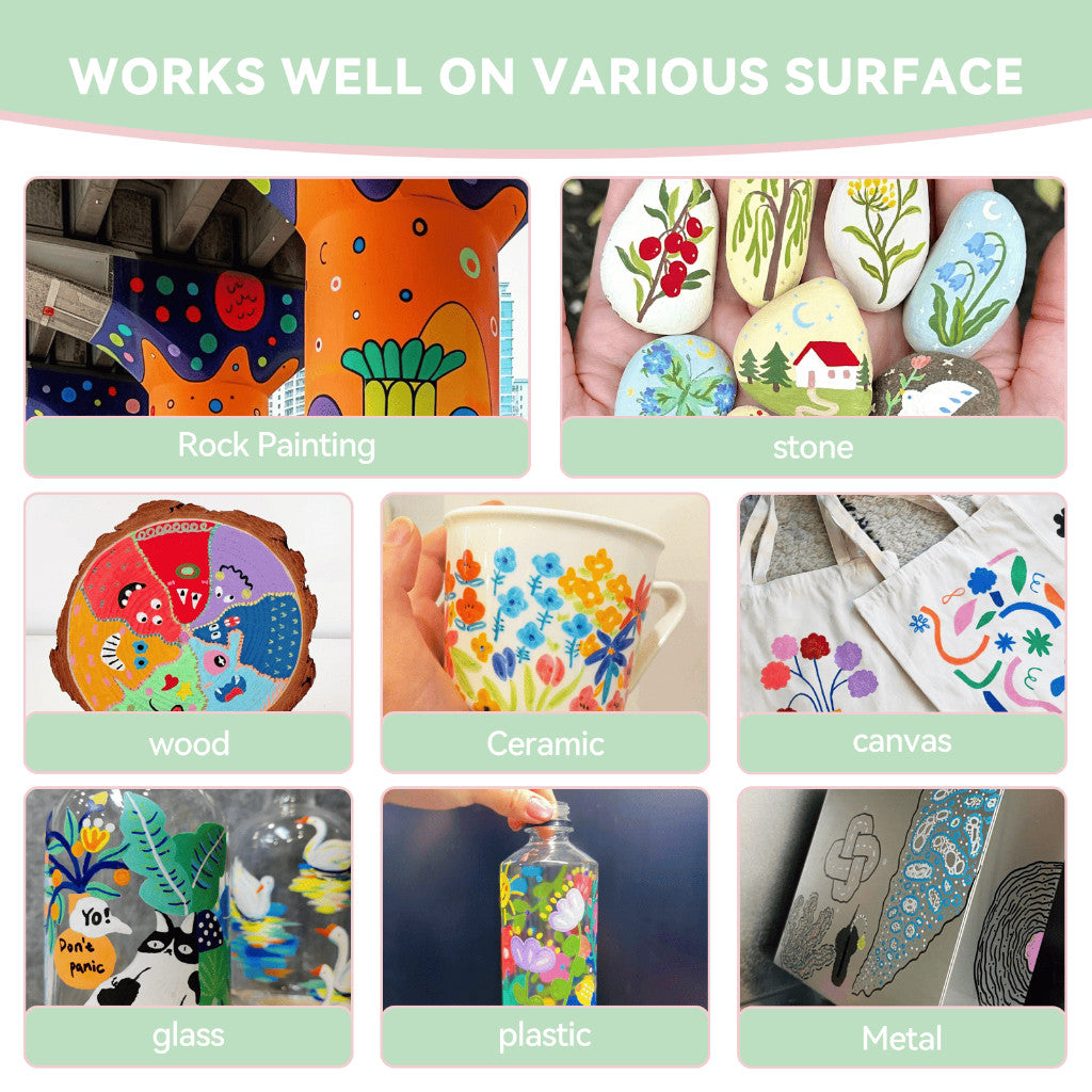 Arrtx Simptap Acrylic Marker 48 Colors